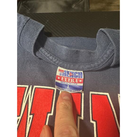 Vintage 1991 Minnesota Twins Graphic Tee USA Made Size Large Trench Ultra - Picture 3 of 8